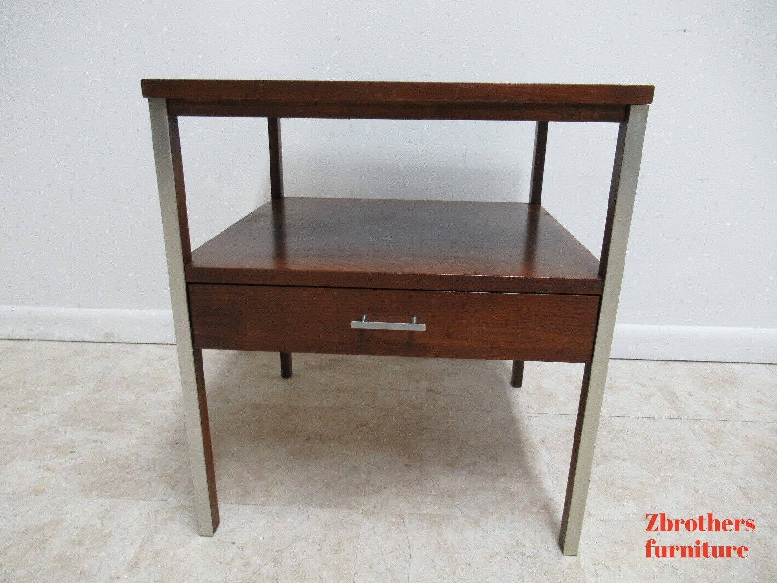 VINTAGE  Paul Mccobb planner group lamp end table night stand Century
