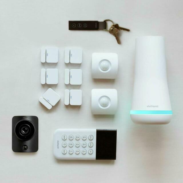 simplisafe wireless home security system with bonus simplicam