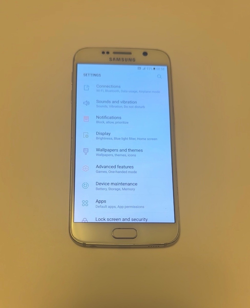 Samsung Galaxy S6 - 32 GB - White Pearl (Sprint) for sale online