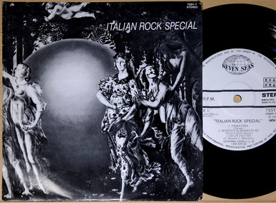 ITALIAN ROCK SPECIAL japan promo 7'' prog Caselli Delirium I Dik dik Battisti