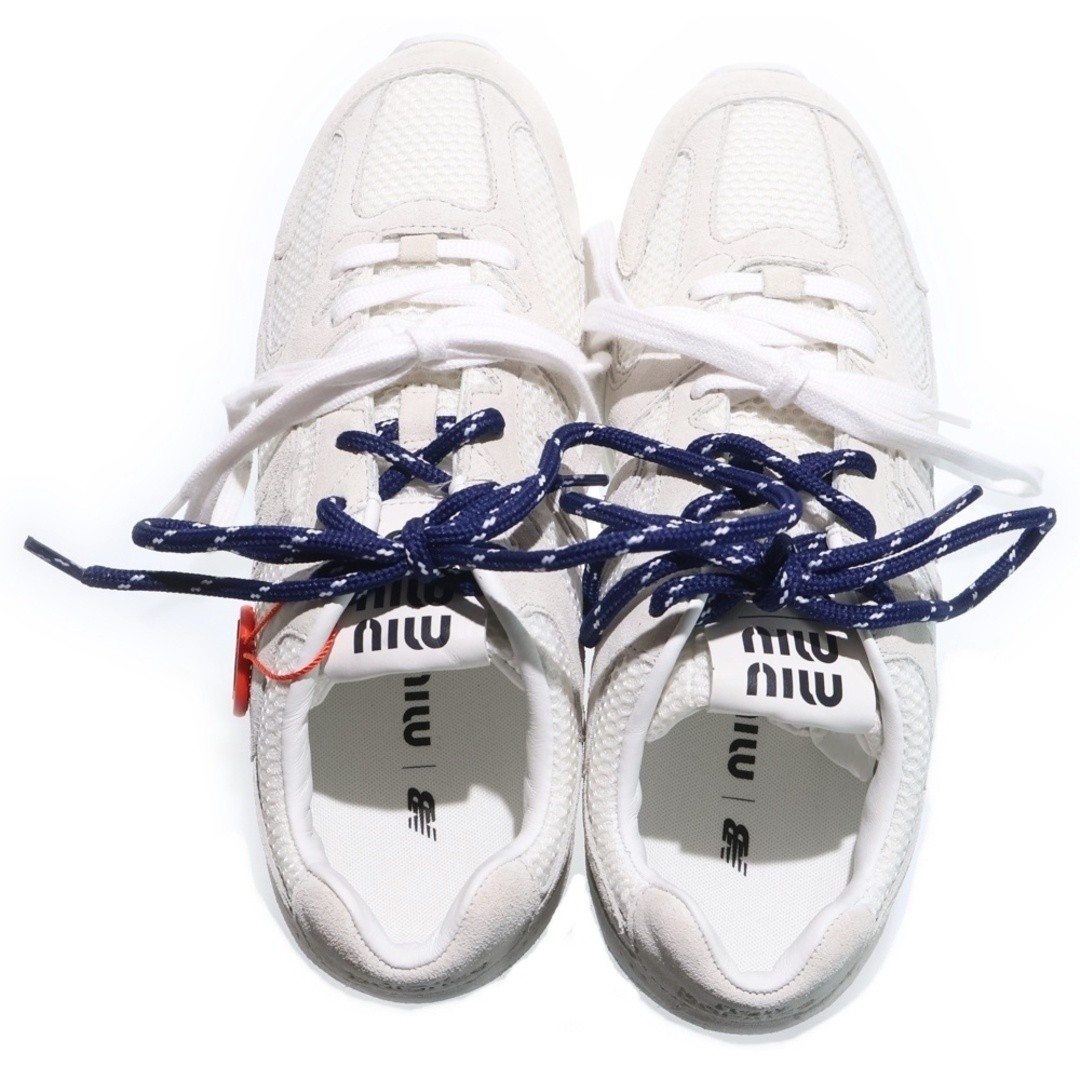 New Balance X Miu 530SL Leather Low-cut Sneakers Women White 5E165E Used 300f437 thumbnail 4