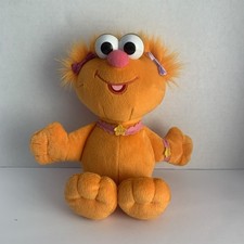 Sesame Street Zoe 12" Plush Orange Girl Monster Doll Stuffed Animal Toy