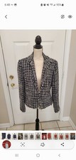 Uniform John Paul Richard Tweed Houndstooth Blazer, Size 10