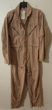 USGI USMC US Military Coveralls Flyers CWU 27/P Size 38 Short Desert Tan