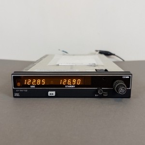 King KY-196 28V VHF Comm Transceiver 064-1019-20 with New FAA 8130