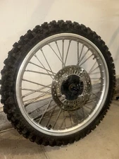 95-97 1995 XR600R XR600 OEM Front Wheel Hub Spokes Rim Rotor Tire 44601-MAG-770