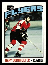 1976-77 Topps Gary Dornhoefer #256 - Philadelphia Flyers - EX