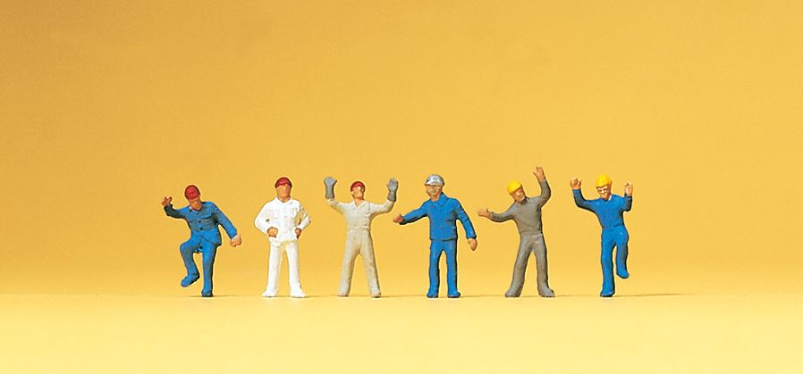 Preiser 79105 Steeplejacks (Pk6) N Gauge Figures