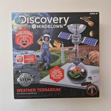 Discovery Weather Terrarium DIY Build  Grow Kit STEM Educational Toy
