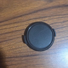 Universal 52mm Center Pinch Snap-On Front Lens Cap for DSLR Camera Black