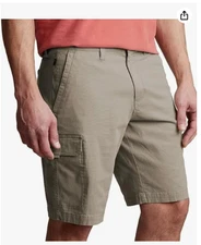 Copper & Oak Supply Co. Men's Venture Ripstop Stretch Cargo Short Tan Size 36