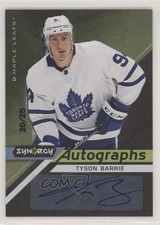 2020-21 Upper Deck Synergy Black Achievements 20/25 Tyson Barrie #A-TB Auto 02hk