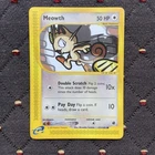 Meowth Expedition Base Set 121/165 e-Reader Pokemon TCG | Hironobu Yoshida | LP
