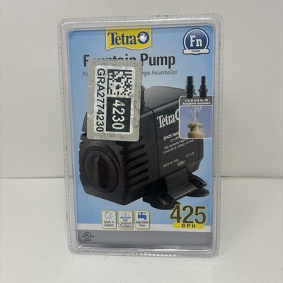 Tetra Pond 19713 Fountain Pump - 425 GPH  New Factory Sealed