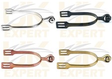 GLATTE ROLLERBALLSPOREN FÜR PFERDE - 30 MM HALS WEICH TOD BALLSPOREN IN FARBEN