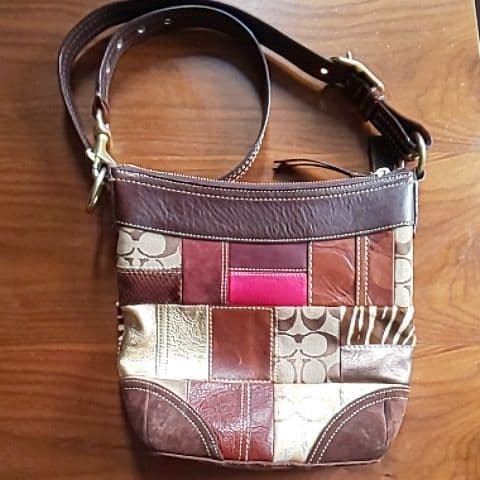 Patchwork COACH Shoulder Bag Discounted Lightweig… - image 2