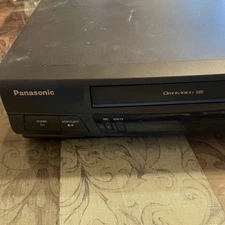 Panasonic PVQ-V200 Omnivision VCR Video Cassette Player Tested No Remote