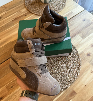 Puma Speedcat Wedge Totally Taupe Chocolate (Damen) NEU