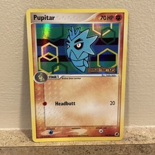 Pupitar - Dragon Frontiers #58/101 - Reverse Holo Stamped - Pokemon 2006 - LP/NM