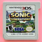 Sonic Generations Nintendo 3DS Sega Video Game 2011 Cartridge Only Tested NTSC