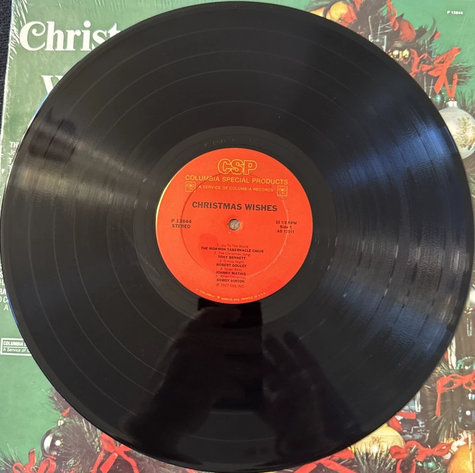 Christmas Wishes Various Artists Columbia Special Products P13844 33rpm Vinyl - Image 3 of 4