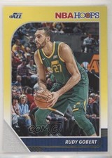 2019-20 Panini NBA Hoops Yellow Rudy Gobert #187 0b3