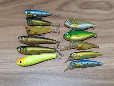 Daiso Old Earth Tackle Set, Fishing Lure Kit, Used