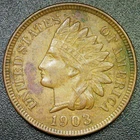 XF 1903 1C Indian Head Cent