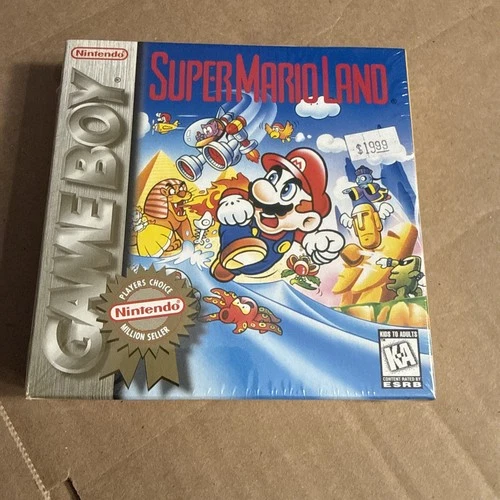 Super Mario Land (Nintendo Game Boy, PLAYERS CHOICE) BRAND NEW FACTORY SEALED