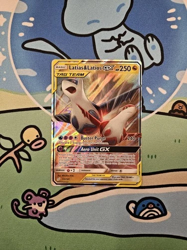 Pokémon TCG: Latias & Latios GX Ultra Rare (113/181) Team Up NM