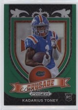 2021 Panini Prizm Draft Picks Crusade Green Prizm Kadarius Toney #176 10k8