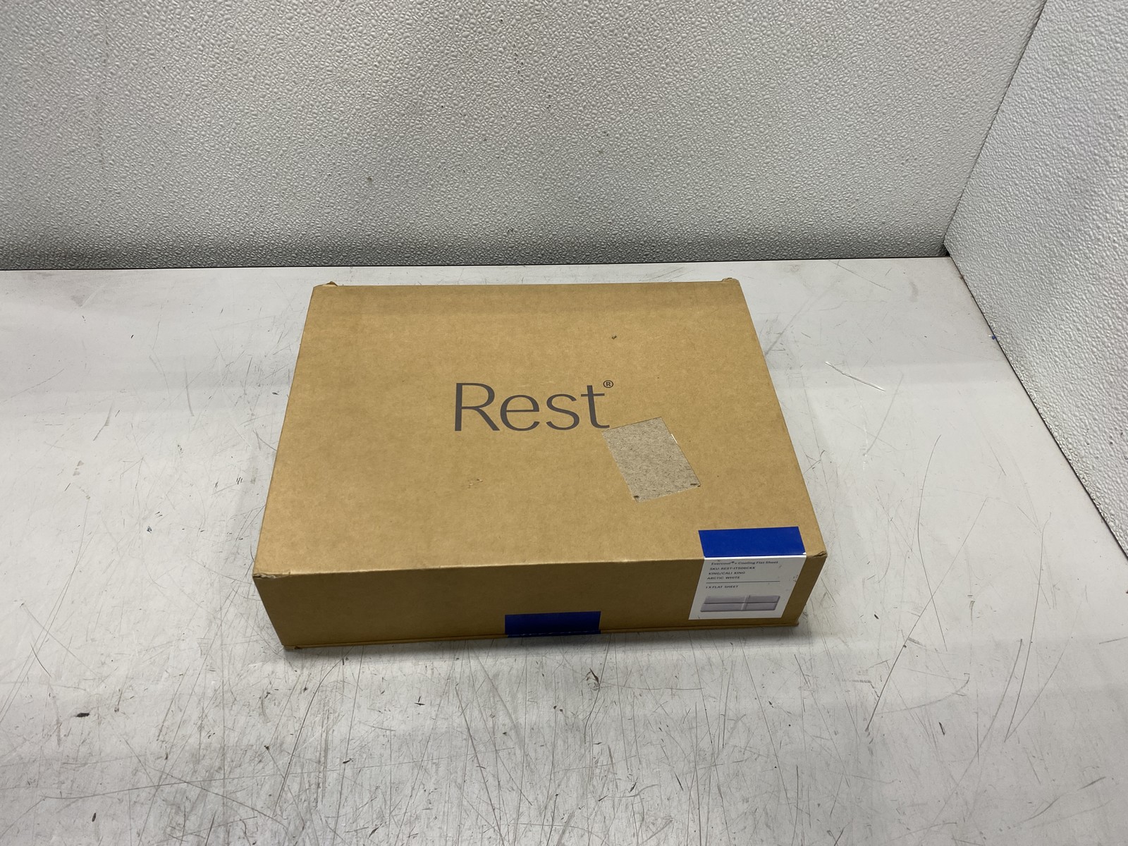 Rest Evercool Cooling Flat Sheet King/Cal King Arctic White