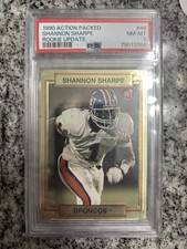 Shannon Sharpe Cards, Rookie Card and Autographed Memorabilia Guide 12