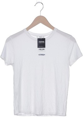 MANGO T-Shirt Damen Shirt Kurzärmliges Oberteil Gr. S Weiß #i0bqb6f