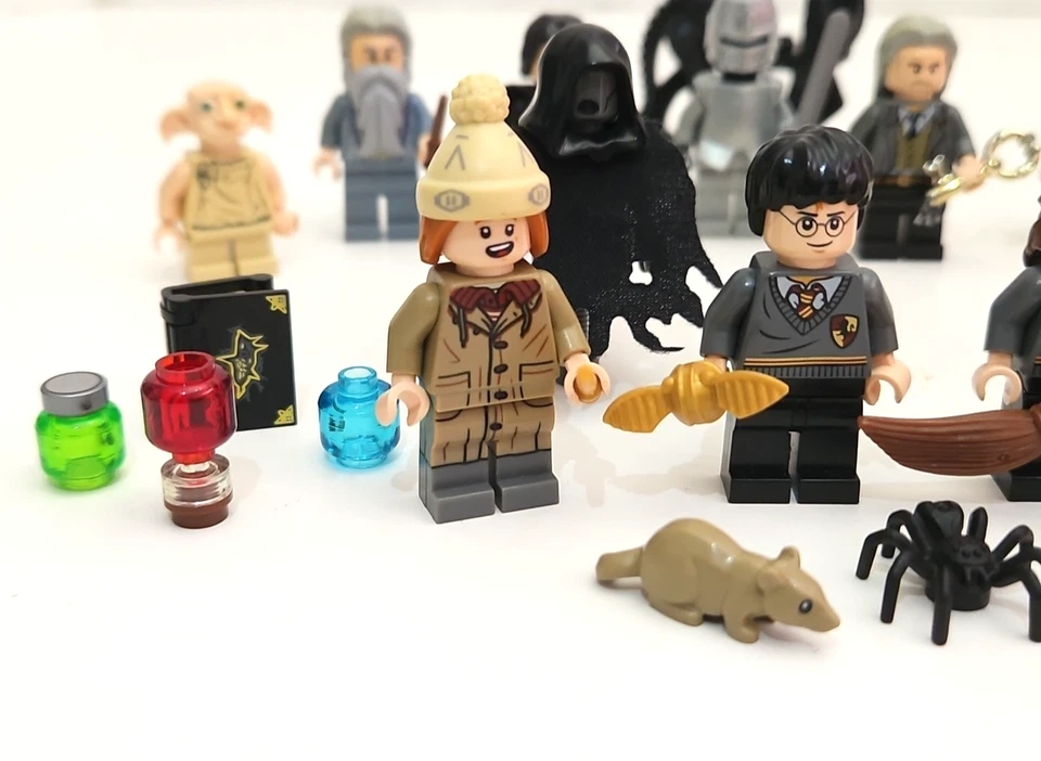 LEGO Harry Potter Minifigure & Accessory Lot w/ Creatures Wands Potions Wizards - Image 2 of 4