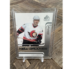 2001/02 Upper Deck SP Game Used New Grooves Ivan Ciernik Senators 219/499 RC