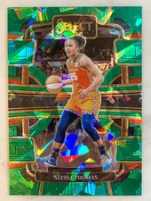 Alyssa Thomas 2024 Panini Select WNBA Green Prizm Connecticut Sun Concourse No 2