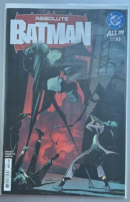 ABSOLUTE BATMAN #3 1ST PRINT COVER A SCOTT SNYDER, NICK DRAGOTTA HOT!! NM-MINT