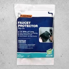 Frost King FC3 Padded Sock Faucet Cover Winter Freeze Protection Set of 5 - NEW