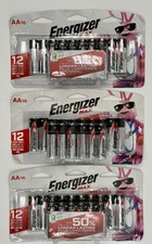 Energizer MAX AA Batteries 48 Count (3x16 Pack) Alkaline 1.5V Exp 2036 NEW