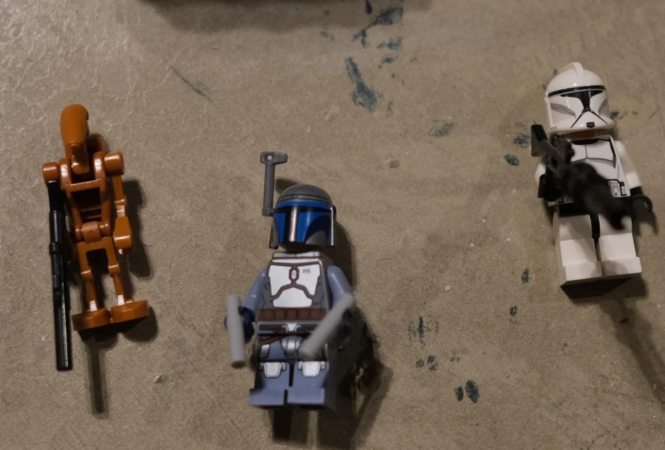 LEGO 75015 Corporate Alliance Tank Droid Star Wars Jango Fett Clone Trooper - Image 2 of 2