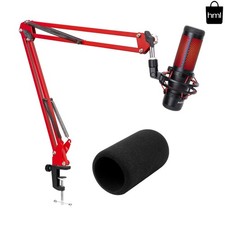 Hyper x QuadCast Boom Arm - Upgraded Red Boom Arm for HyperX QuadCast with Qu...