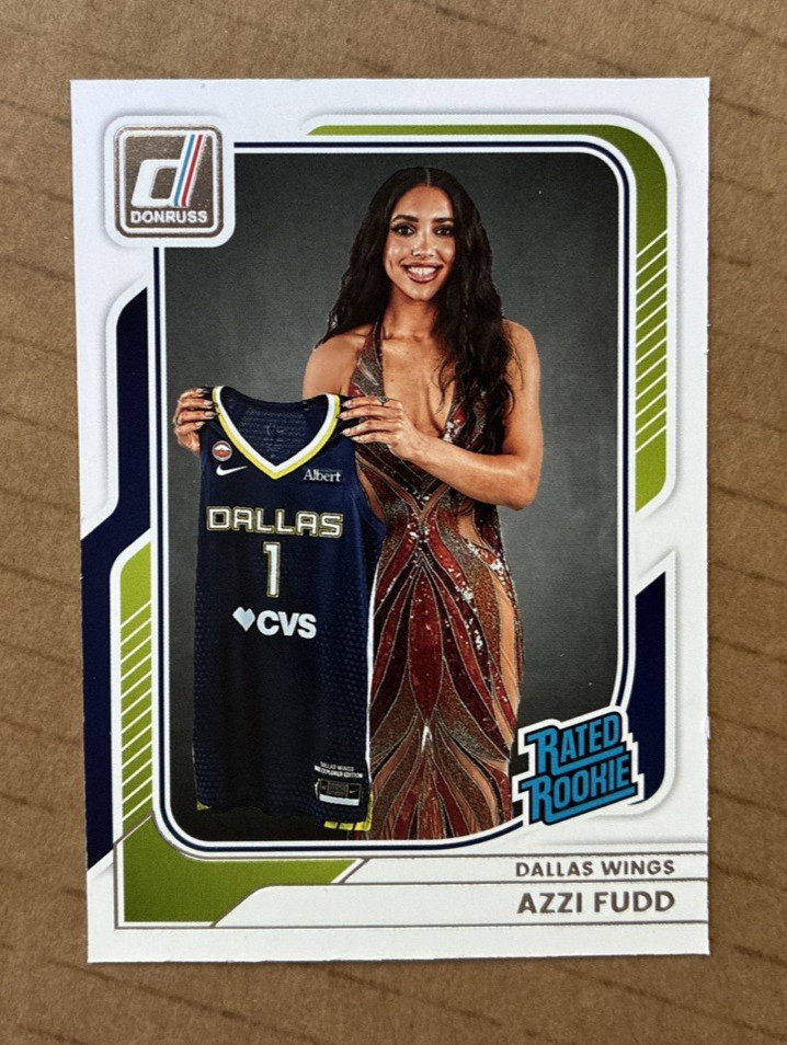 2026 Panini Donruss WNBA Azzi Fudd #86 Rated Rookie (RC)