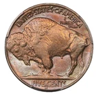 1938 D Buffalo Nickel PCGS MS64 Colorfully Toned Toning Gem Great Eye Appeal