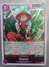 Shanks OP13-065 OP-13 Carrying On His Will One Piece Card