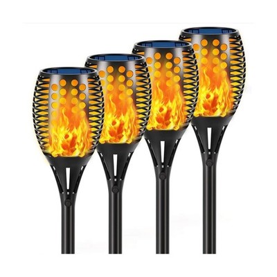 Aityvert 43'' Flickering Flame Solar Torch Lights Outdoor Waterproof, 4 Pack |...