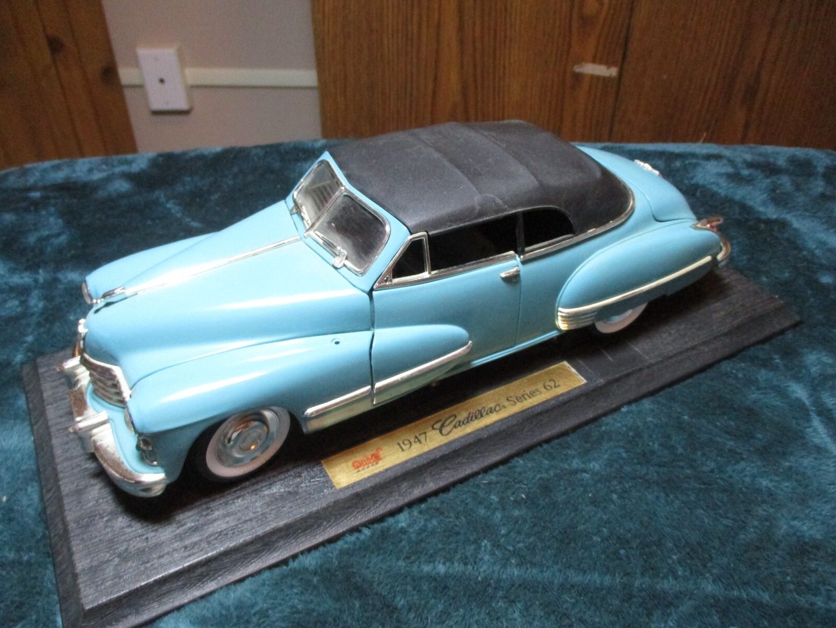 1947y CADILLAC ダイキャスト アンソン1/18 Anson 1947 Cadillac Series 62 Convertible Green DIe Cast 1:18