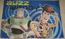 DISNEY PIXAR TOY STORY Woody Buzz Lightyear Rex Hamm 20" x 30" PILLOW CASE VTG