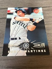 1995 Topps Stadium Club Virtual Reality Baseball Card #185 Edgar Martinez (Q2)