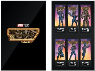 GUARDIANS OF THE GALAXY VOL. 3 FIGPIN BOX SET 6pc LIMITED EDITION 1000